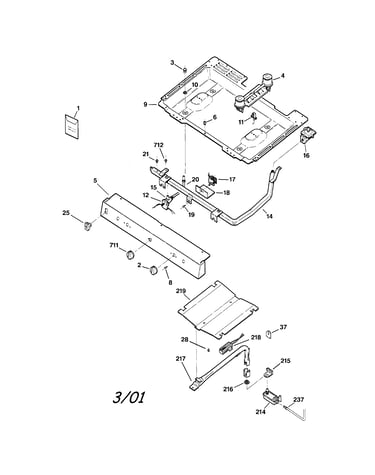 Gas & burner parts