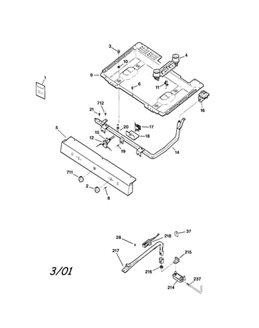 Gas & burner parts