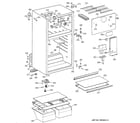 Hotpoint CTG16GAZBRWH cabinet diagram