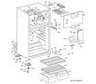 Hotpoint HTR17BBMBLAA cabinet diagram