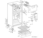Hotpoint HTS16BBMBLAA cabinet diagram