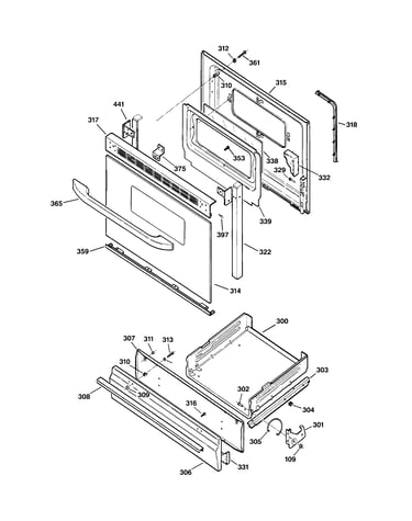 Door & drawer parts