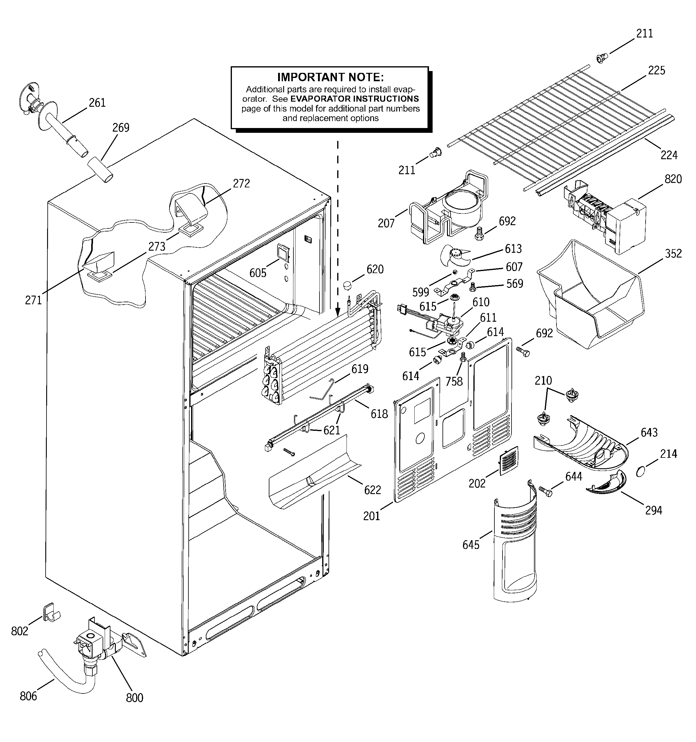 Freezer section