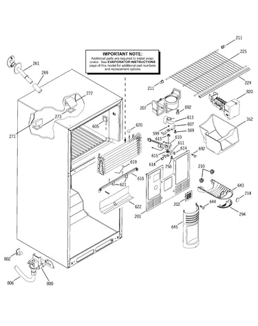 Freezer section