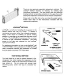Evaporator instructions
