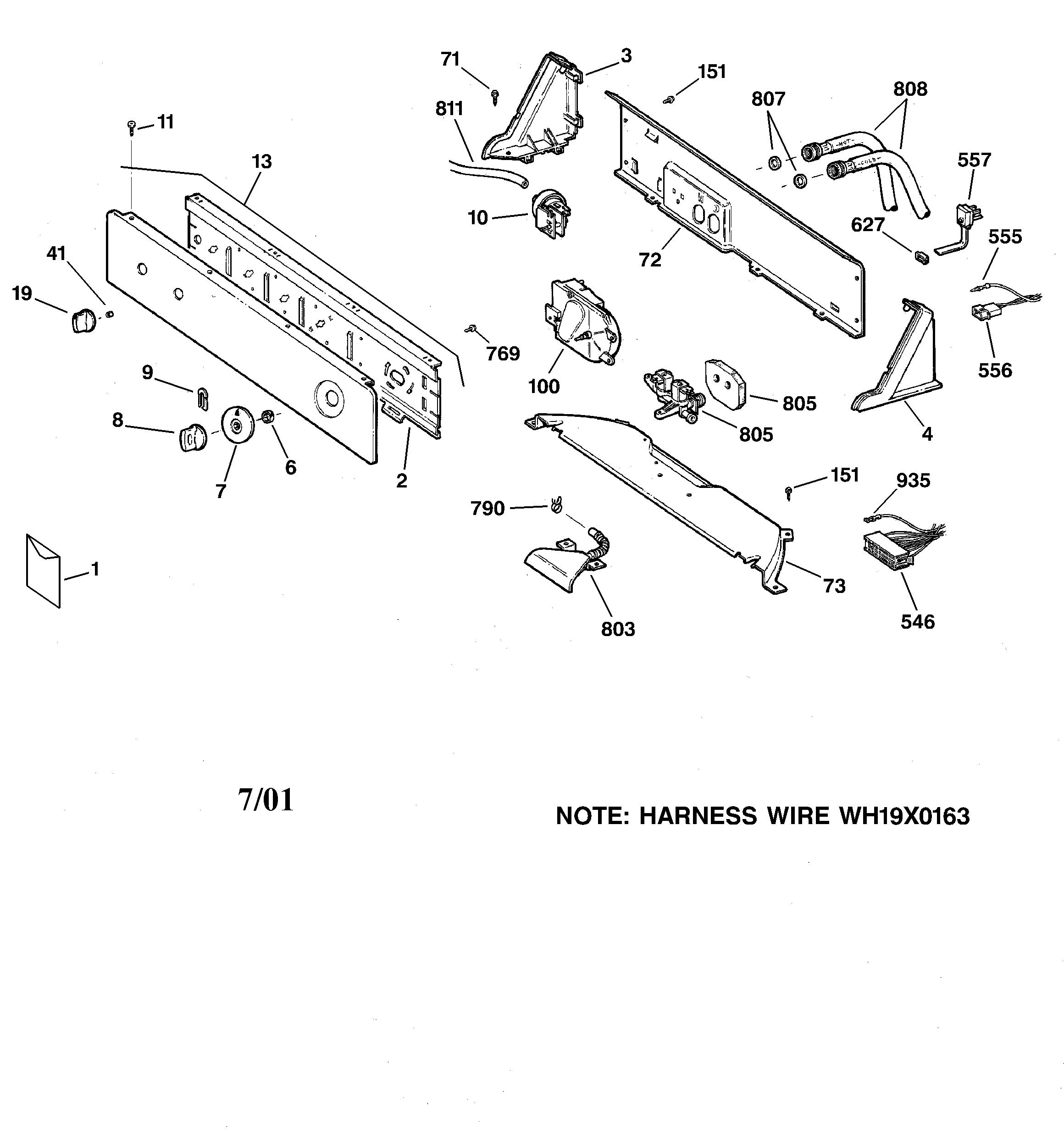 Controls & backsplash