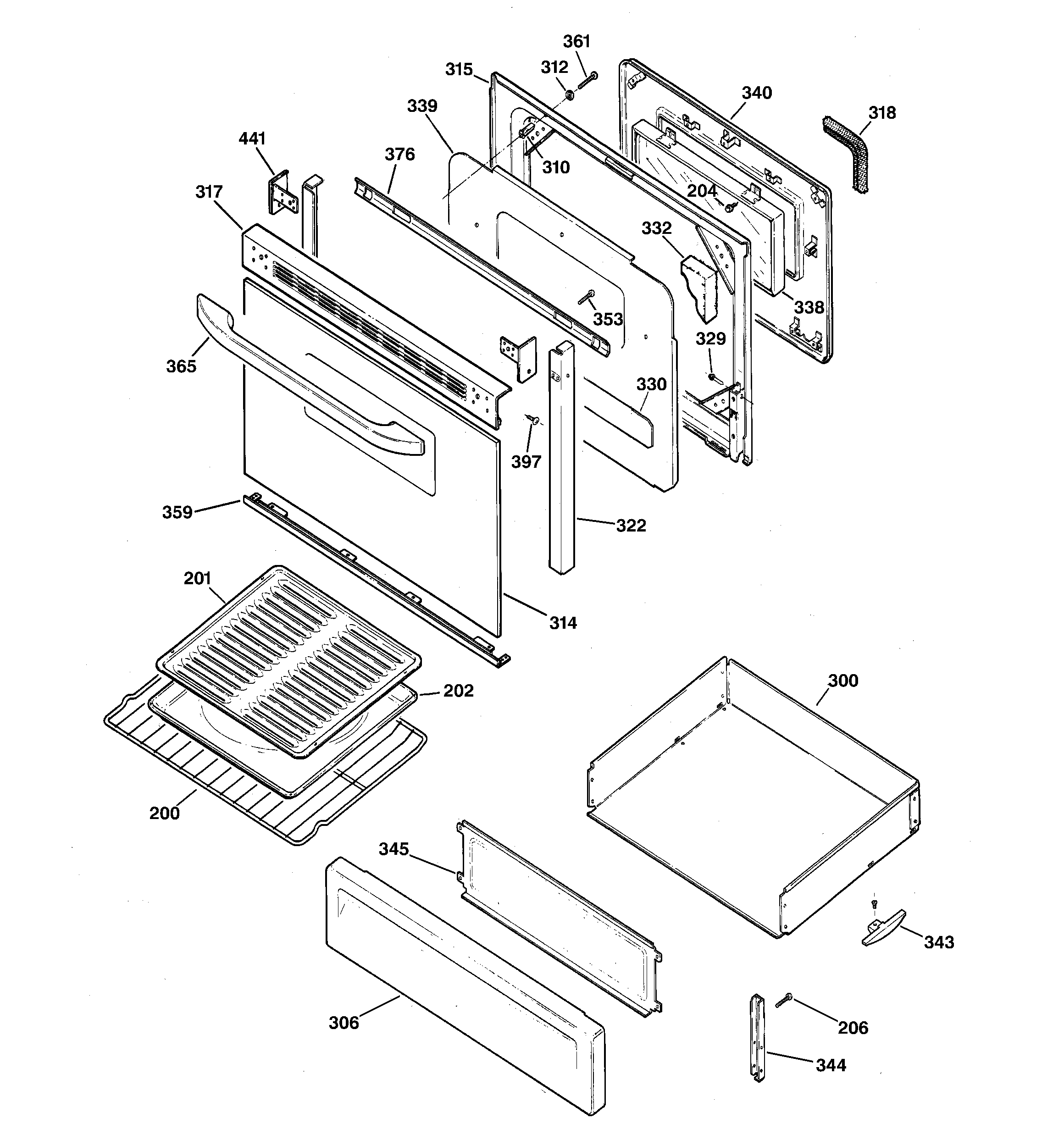 Door & drawer parts