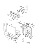 Escutcheon & door assembly