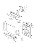 Escutcheon & door assembly