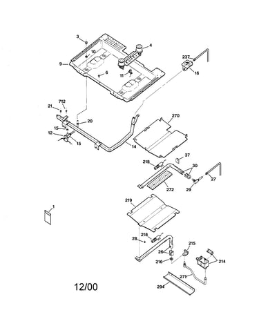 Gas & burner parts