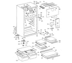 Hotpoint HTS16HBMDRAA cabinet diagram