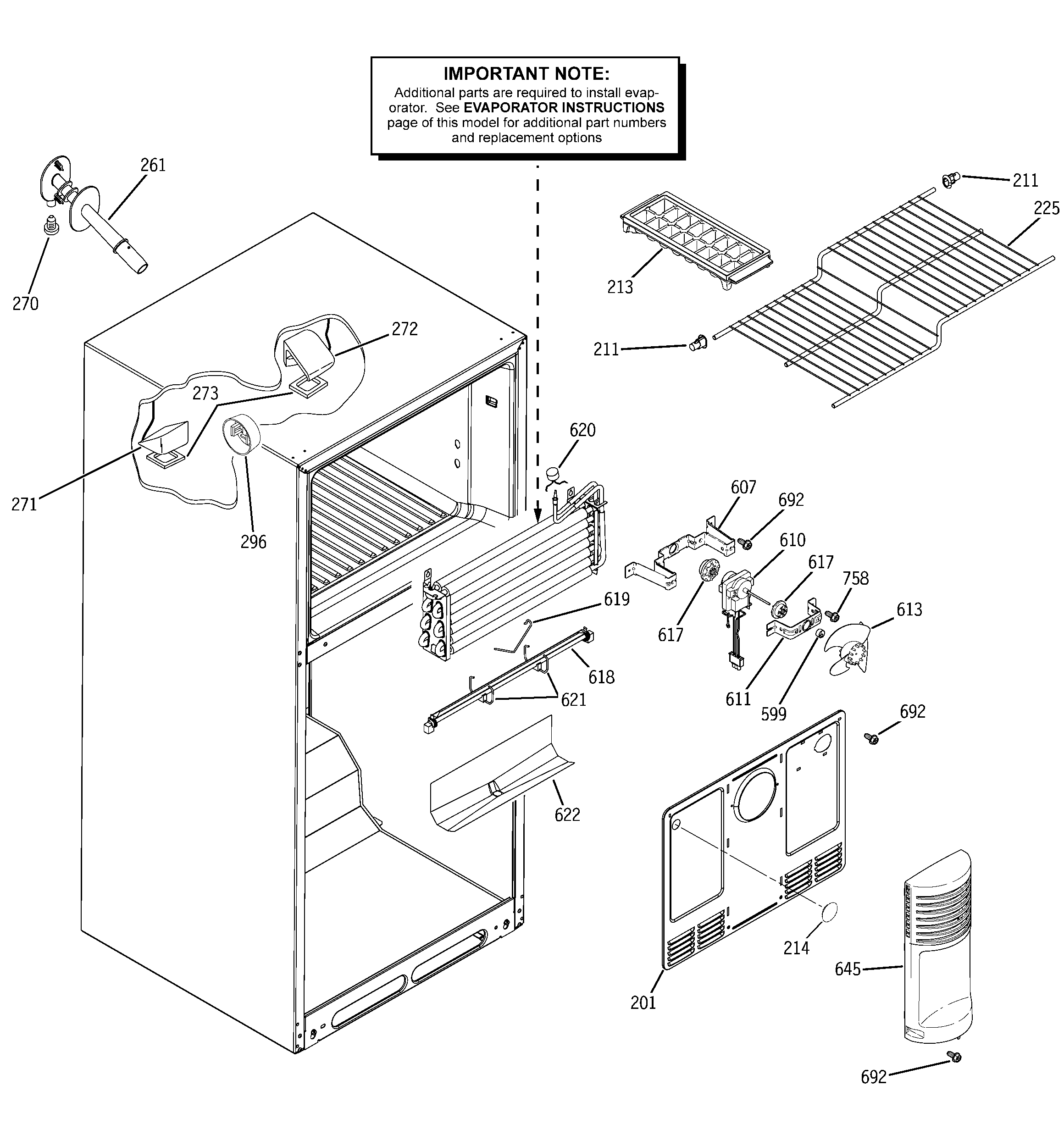 Freezer section