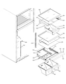 Fresh food shelves