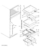 Fresh food shelves