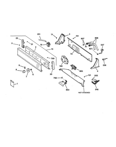Controls & backsplash