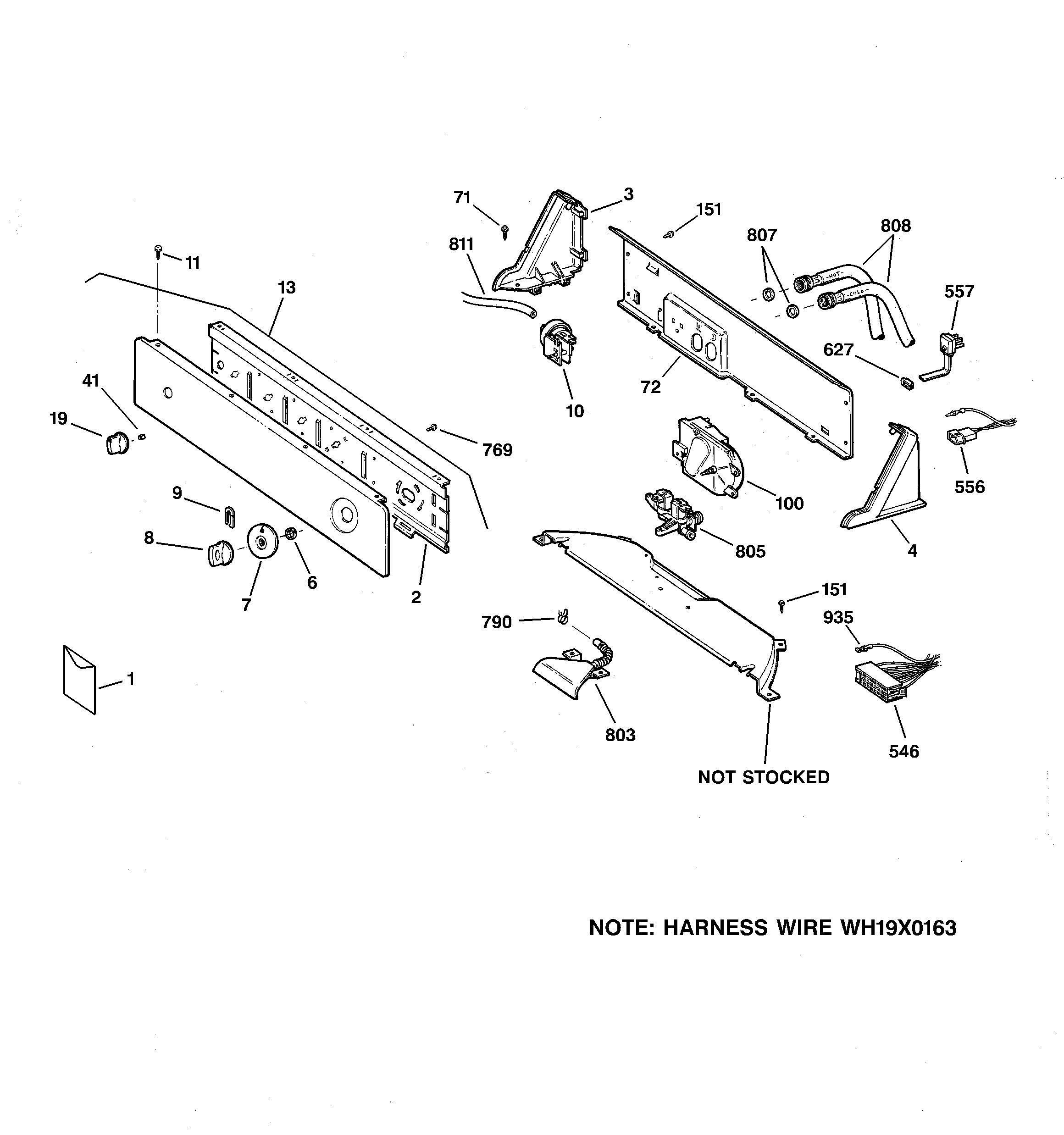 CONTROLS & BACKSPLASH