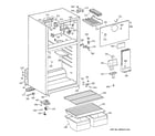 Hotpoint HTS15BBMELCC cabinet diagram