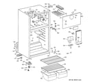 Hotpoint HTS17BBMELCC cabinet diagram