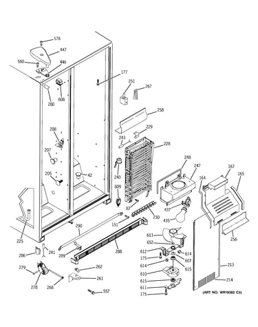 Freezer section
