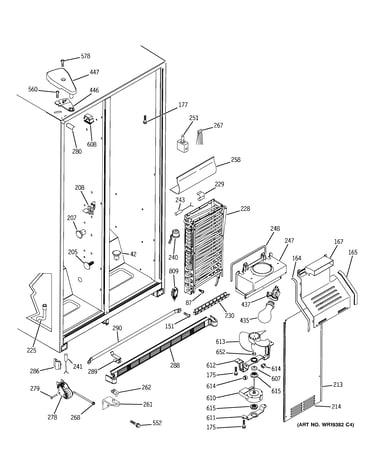 Freezer section