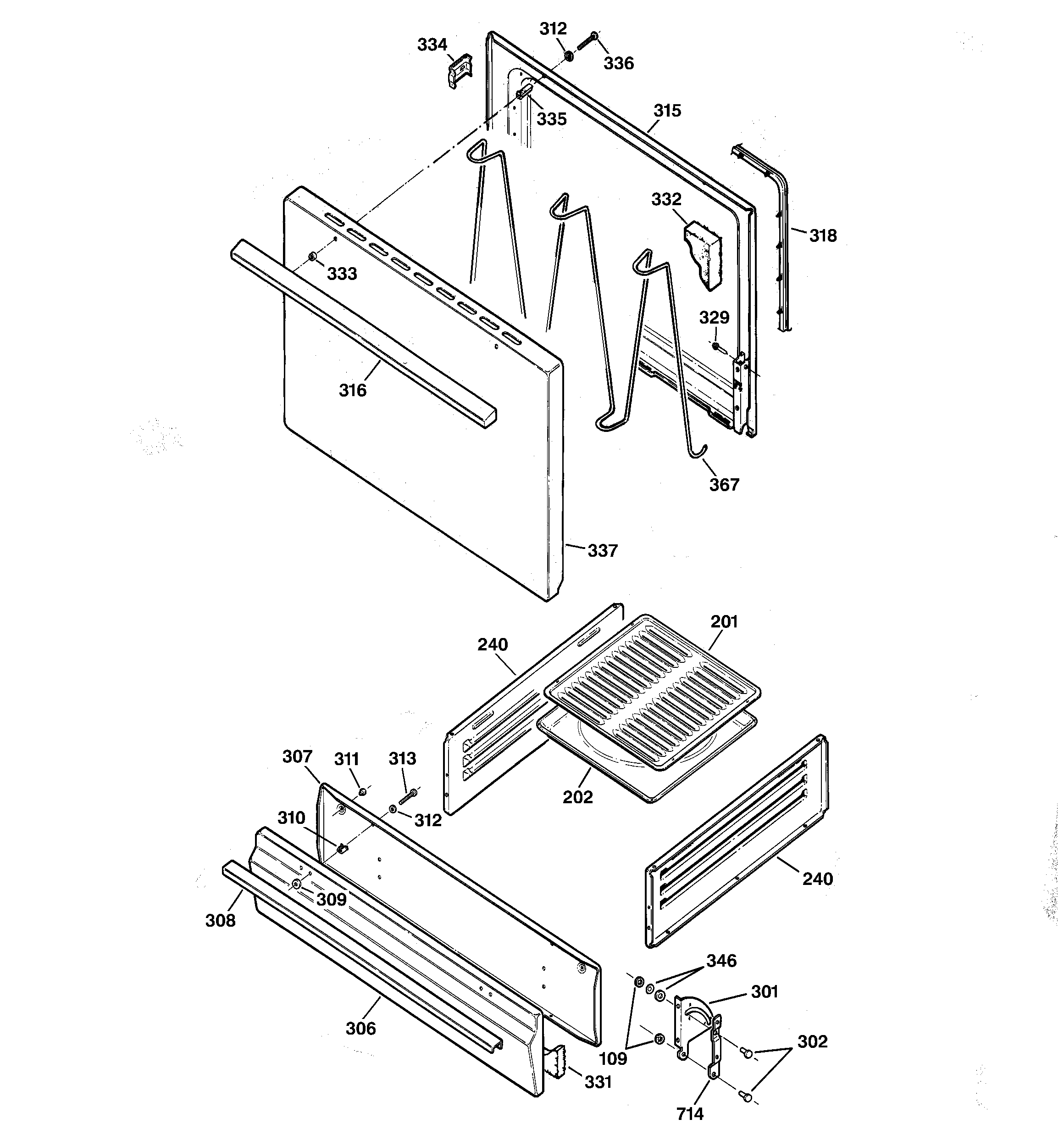 Door & drawer parts