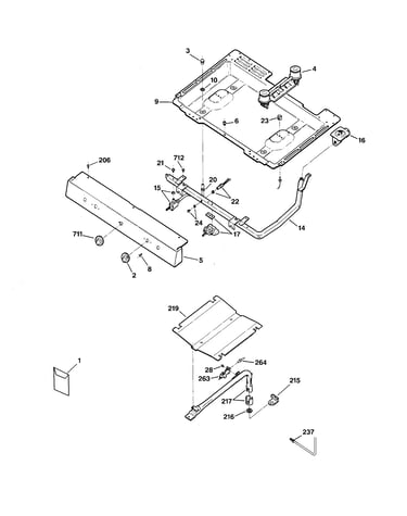 Gas & burner parts