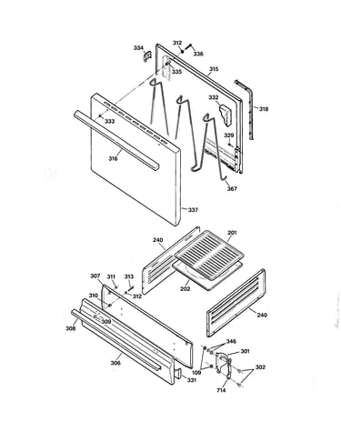 Door & drawer parts