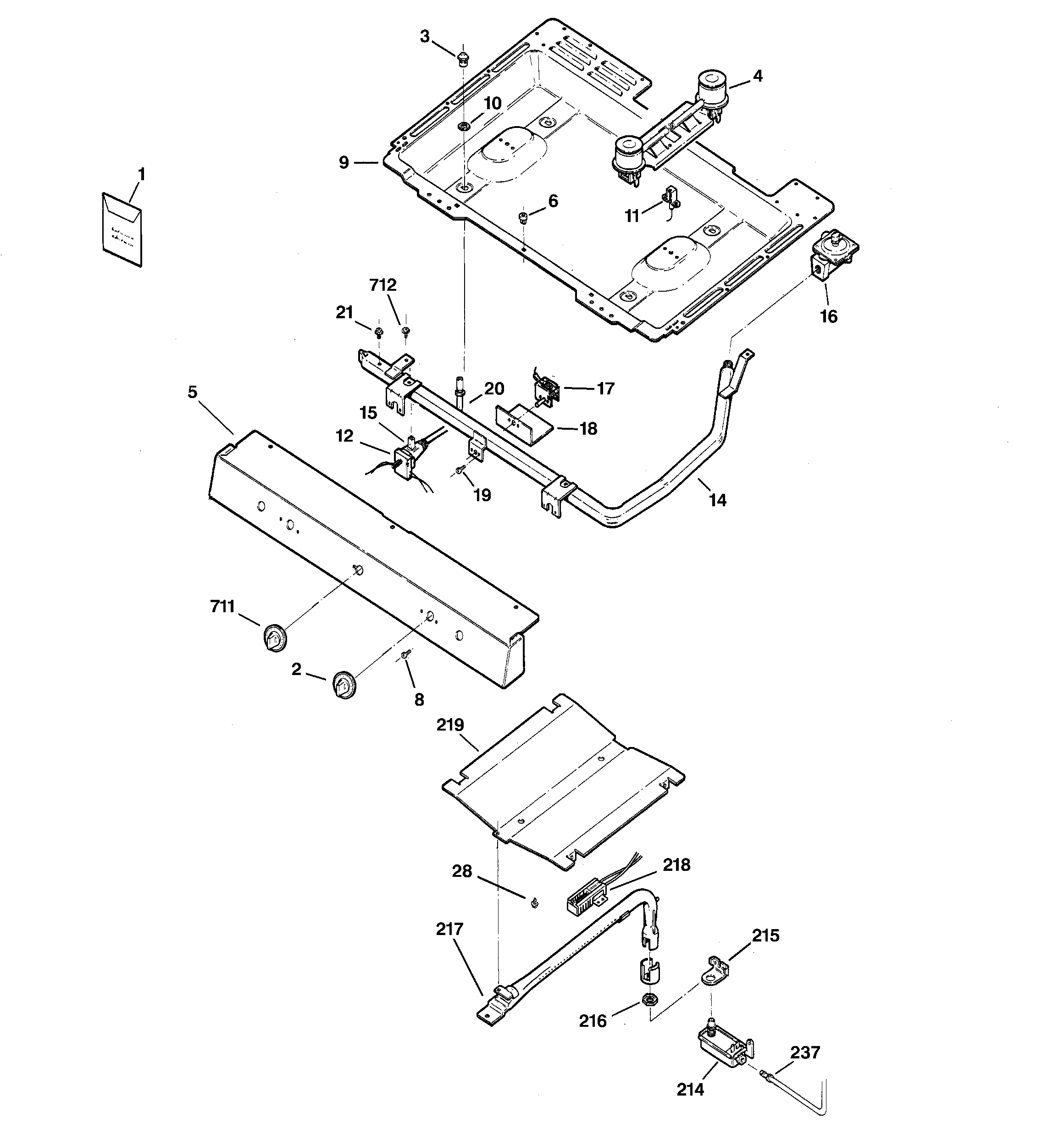 Gas & burner parts