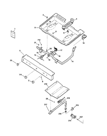 Gas & burner parts