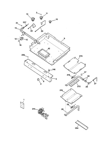 Gas & burner parts