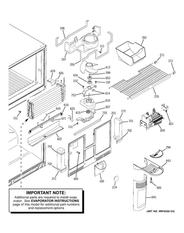 Freezer section