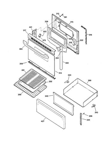 Door & drawer parts