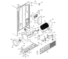 Hotpoint HST22IFMCCC sealed system & mother board diagram