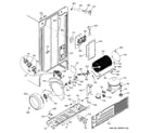 Hotpoint HST25IFMAWW sealed system & mother board diagram