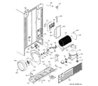 Hotpoint HST25IFMBWW sealed system & mother board diagram