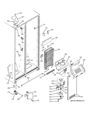 Freezer section