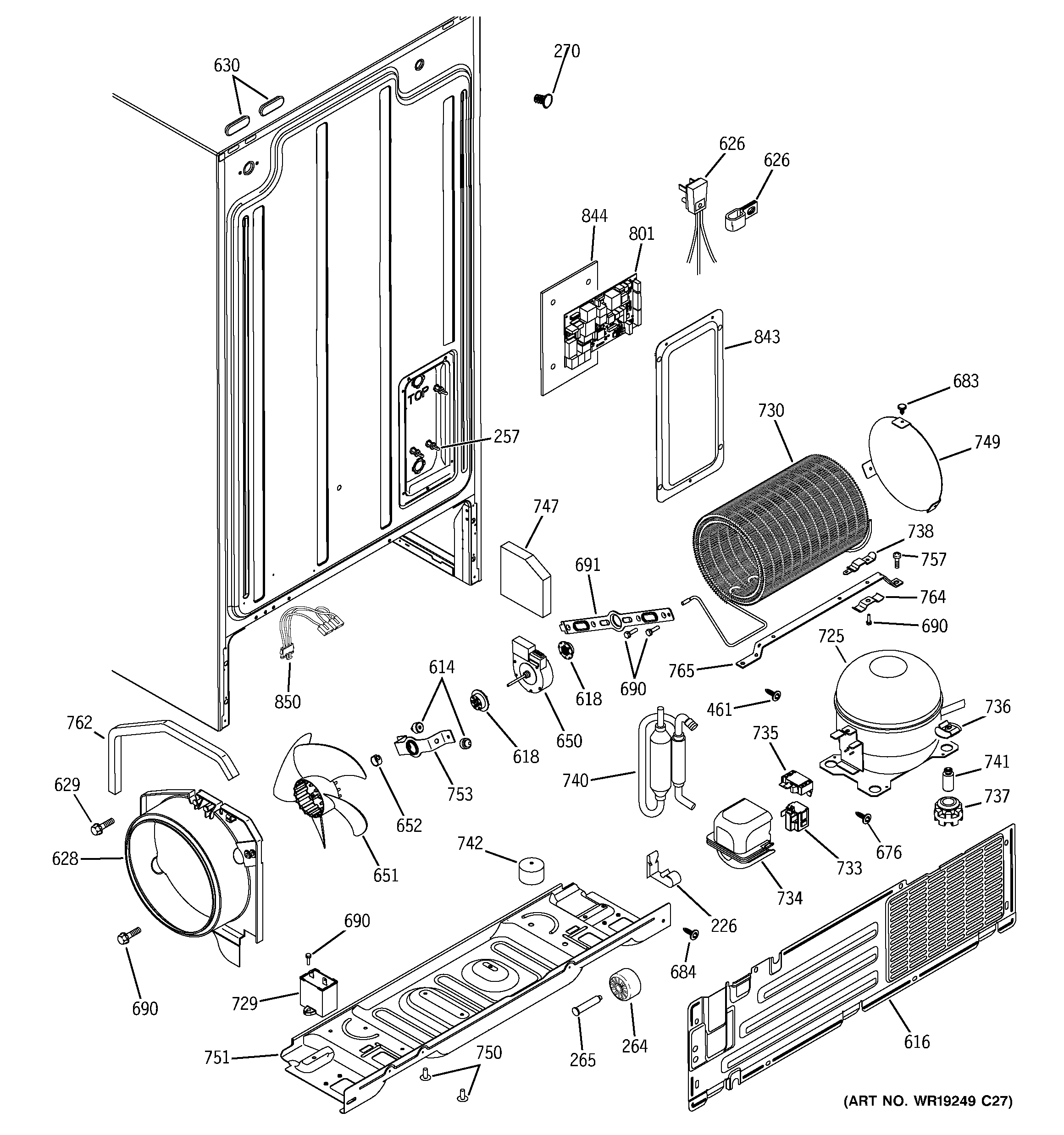 SEALED SYSTEM & MOTHER BOARD