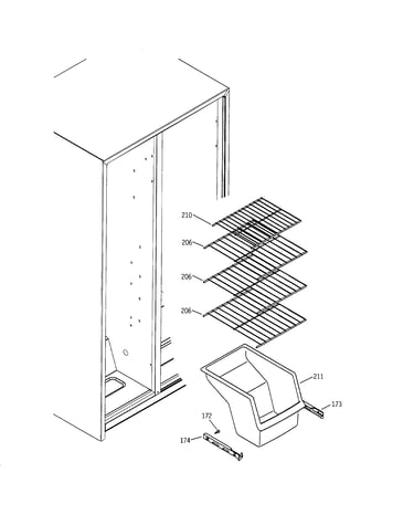 Freezer shelves
