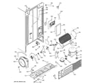 Hotpoint HSS22IFMDWW sealed system & mother board diagram