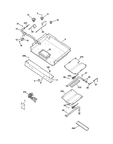 Gas & burner parts