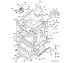 Hotpoint RGB746WEH1WW body parts diagram