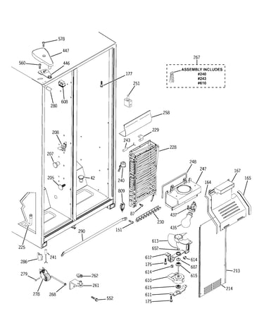 Freezer section