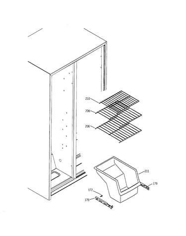 Freezer shelves