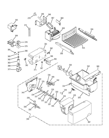 Ice maker & dispenser