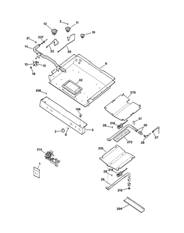 Gas & burner parts