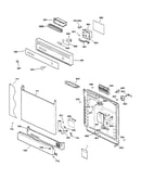Escutcheon & door assembly