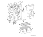 Hotpoint HTS15BCRERWW cabinet diagram