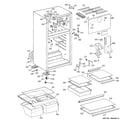 Hotpoint HTS16HBRFRWW cabinet diagram