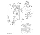 Hotpoint HTS16BBRFLCC cabinet diagram