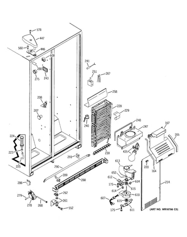 Freezer section